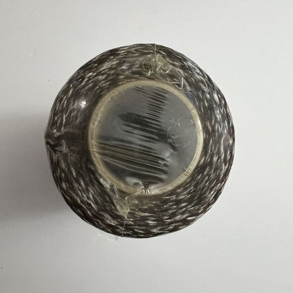 Vintage Florida Macrame Olefin Fiber Cord 4mm 100yds 300ft Herculon Brown Black - Picture 6 of 7